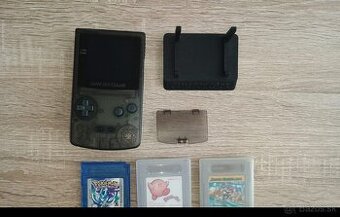 GameBoy Color OLED touch screen mod