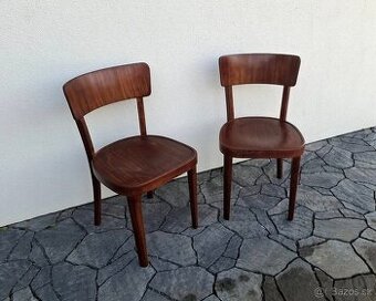 Celodřevěné židle THONET 2ks