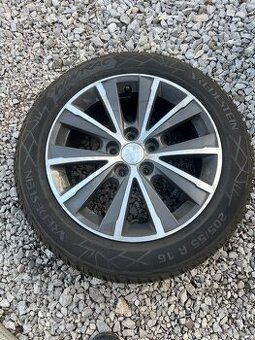 Originálne elektróny Peugeot 308 R16 + zimne pneu