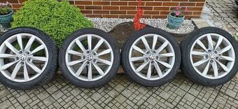 Elektróny alu disky dijon vw 5x112 r17 volkswagen