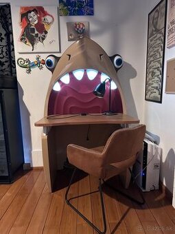 Detský písací stôl žralok Pirate CILEK