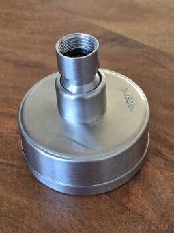 Predám novú nerezovú sprchovaciu hlavicu (montáž na stenu)