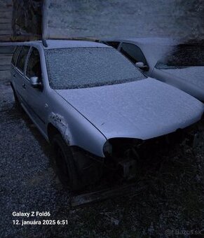 Rozpredám na diely golf 4 variant 1.9 96kw