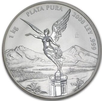 Investicne striebro mince minca Libertad 2011 1kg