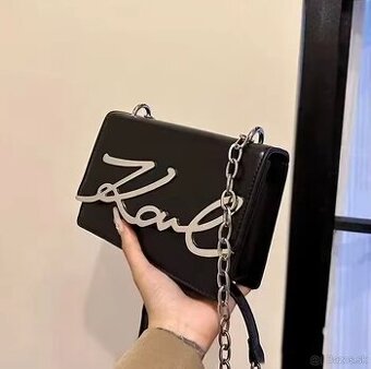 kabelka Karl Lagerfeld čierna