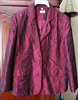 DÁMSKE BROKÁTOVÉ SAKO veľ.44