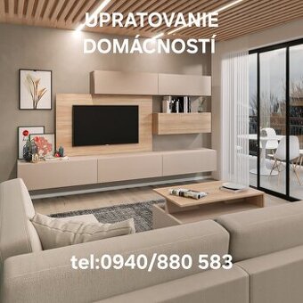 UPRATOVANIE DOMÁCNOSTÍ