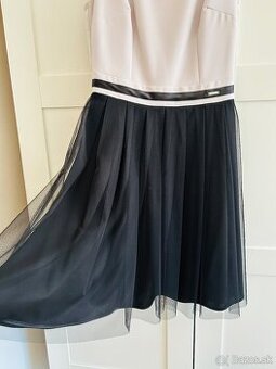 elegantné koktailové šaty, XS