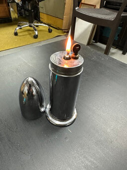 náboj zapalovač vojenský velký těžký mosazný