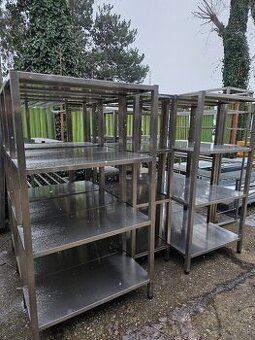 Profi nerezový regál do skladu /chladiaceho boxu 180x100x50