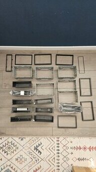 Kovové a plastové rámiky pre autádia