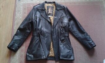 Dámsky kožený kabát