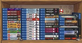 MEGA Výpredaj konzolových hier na PS5,PS4,PS3,XBOX,NSW