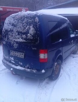 Rozpredam Volkswagen caddy 1,9tdi