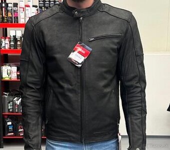 Kožená bunda RSA Daytona Matt black L