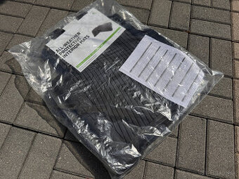 Zadné gumové koberce SKODA Rapid 2012-2020