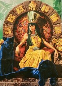Puzzle Aztecka kráľovná - 1