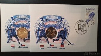 Numizmaticka obalka - MS v hokeji