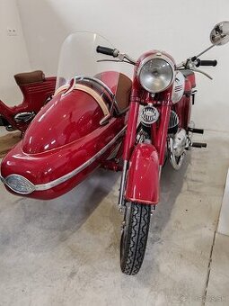 JAWA 350 so sajdkou