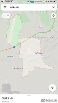 Investičný pozemok 6000 m2 - vo Veľkej Ide
