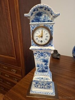 keramické hodiny Delft