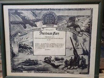 Obraz pamiatka na 2 sv.vojnu