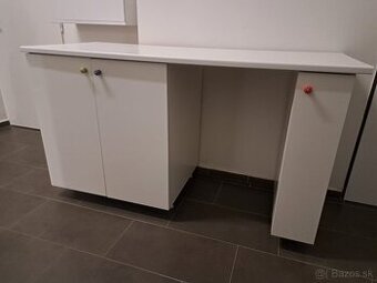 Predám biely kuchynský nábytok / skrinky