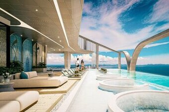 Sea Spire Jomtien: ikonické aprtmány v prvej línii pláže