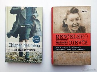 Predám knihy Chlapec bez mena, Mengeleho dievča