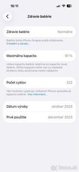 iPhone 15, Black, 128GB