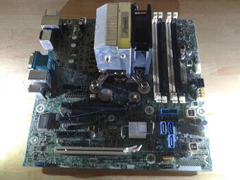 xeon 1220 v3+doska original chladic