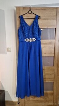 Spoločenské šaty modré