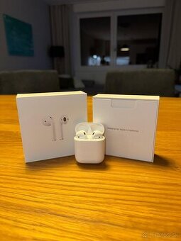 Apple AirPods 2 – originál, komplet s krabičkou