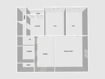 3-izbový byt s loggiou / 67 m2 / - Žilina ( Solinky )