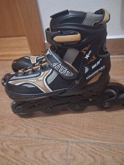 Posuvné kolieskové korčule - chlapčenské