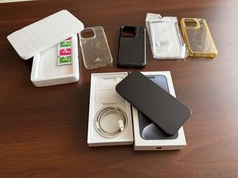 Predám Iphone 15 Pro 256GB Blue Titanium