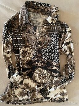 Hnedé tričko XS, S