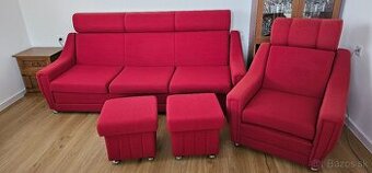 Stará retro sedacia súprava v top stave -