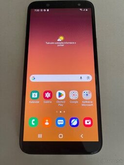 Samsung Galaxy A6 32GB – pekný stav, krabica, nabíjačka + SD