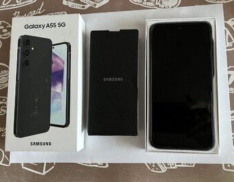 Predám Samsung Galaxy A55 5G 256GB-modrý
