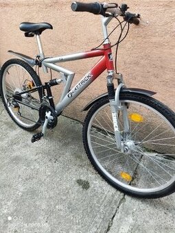 Bicykel horský celoodpruzeny hattrick extreme