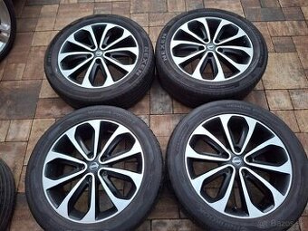 Orig. Hliníkové disky Nissan R18, 5x114,3