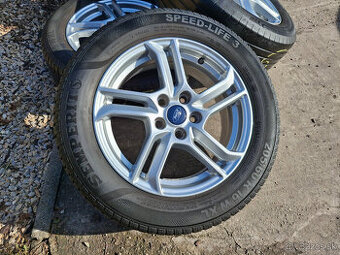 hliníkové disky 5x108 orig. FORD 16" pneu 205/60 r16