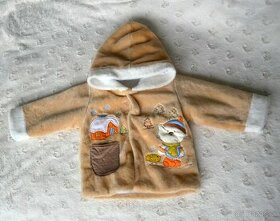 Na zimu: Detské teplé overaly, pyžamká, kabátik 74