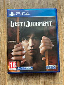 Lost Judgment na Playstation 4