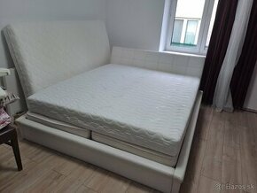 3. Manželská posteľ 180x200cm aj rošty a matrace