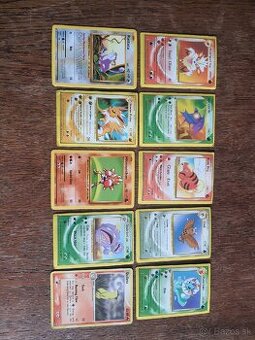 Pokemon karty staré set 5