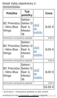 Basketbal BC Prievidza vs Nitra Blue Wings (3 vstup.za 20 E)