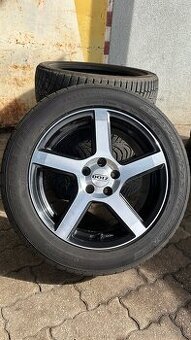Disky DOTZ CP5 DARK 7X16 5X100 ET35 BLACK/POLISHED