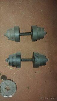 Činky  2x 25 kg